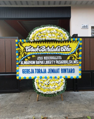 Papan Bunga Duka di Talang Lindung
