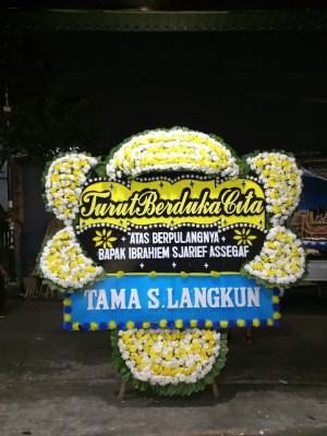 Papan Bunga Duka di Talang Lindung
